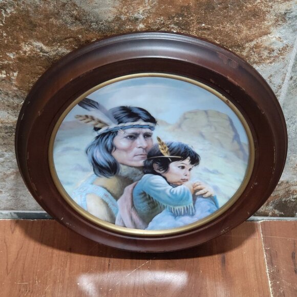 Vague Shadows The Kjowa Nation Decorative Collector Plate by Perillo - Picture 6 of 16